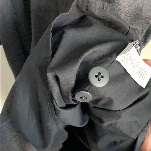 Gray Flannel Latitude Shirt Dress (wool blended) - Picture 9 of 9